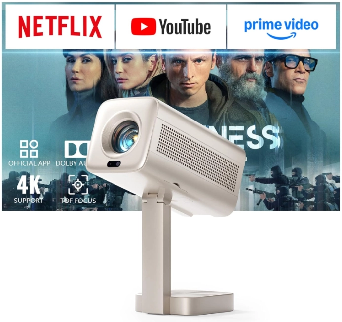 VOPLLS K3 - Smart Projector with Officially-Licensed APP– Stream Anywhere